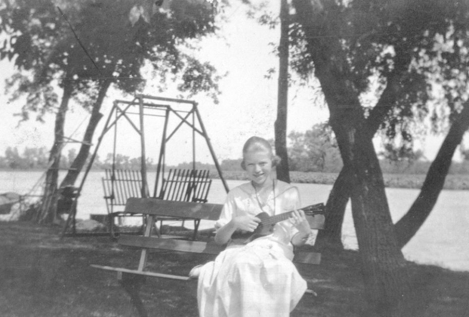 Apart from a few brief periods away, she spent her life on Black Hawk Island, surrounded by the waters of the Rock River.