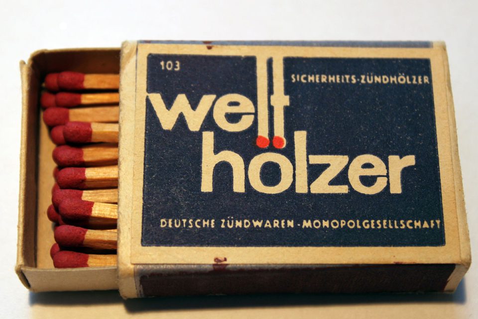 Simple things, like matches, are made from aspen wood.