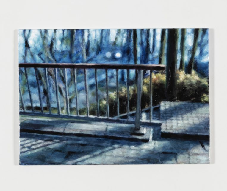 An oil sketch showing the same model.