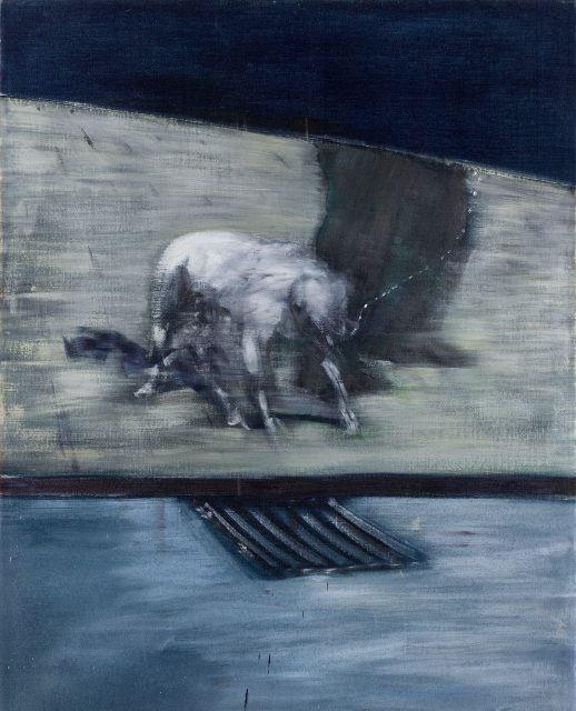 Francis Bacon, Man with Dog, 1953. Oil on canvas.