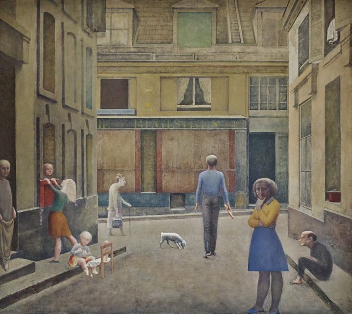 Balthus, Passage du Commerce–Saint-André, 1952–54.