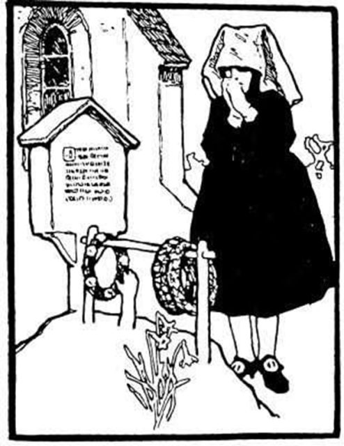 Otto Ubbelohde, illustration for Das eigensinnige Kind (The Wilful Child), 1909.