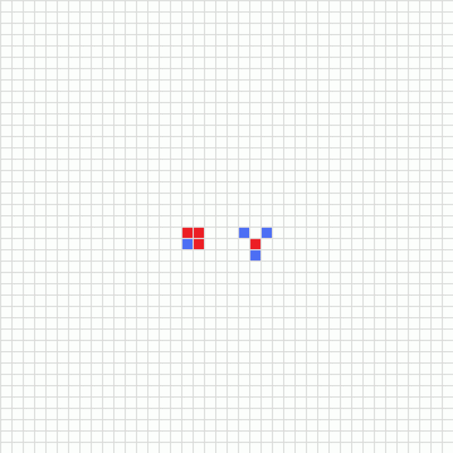 Methuselah is also the name for a pattern in Conway’s Game of Life. This one, called ‘Diehard,’ takes 130 generations before it disappears