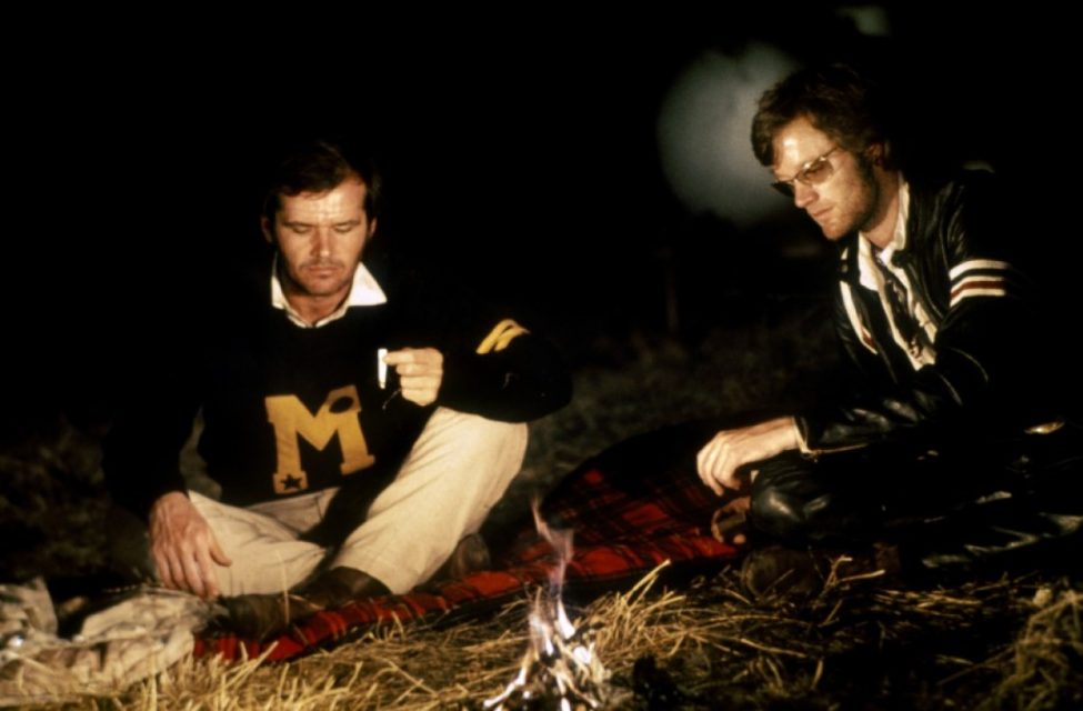 In Easy Rider the campfire is where the most important dialogues are held. Once it burns down, during the night, George Hanson (Jack Nicholson) is beaten to death by locals.