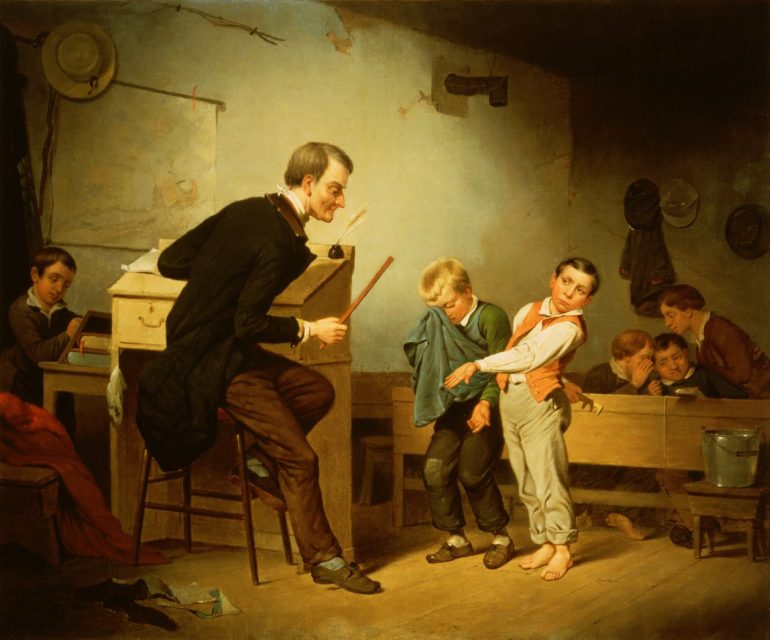 Francis William Edmonds, Pupils Being Punished, 1840.