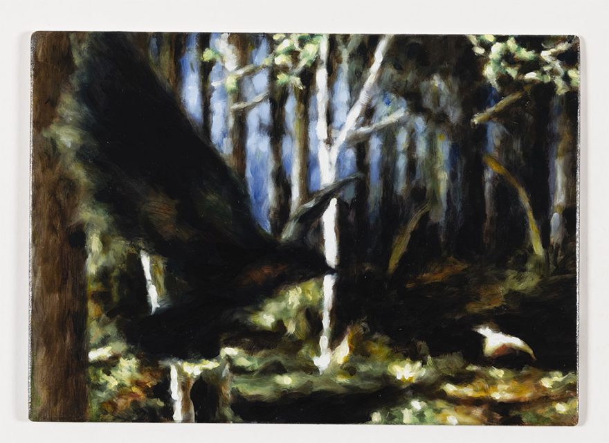 My oil sketch for the painting.