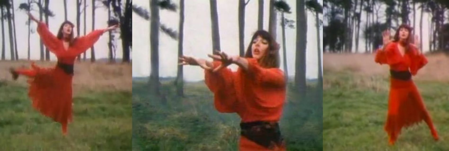 Kate Bush’s self-invented choreography for Wuthering Heights
