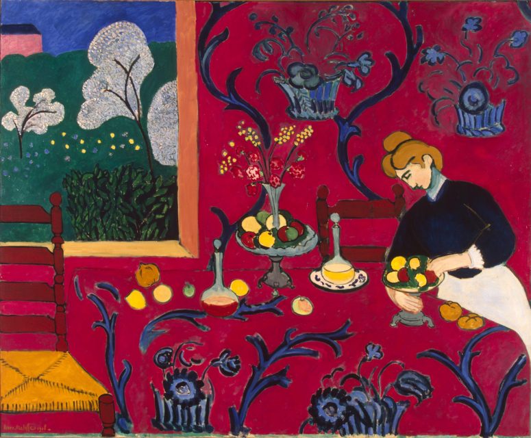 Henri Matisse, The Red Room (Harmony in Red), 1908.