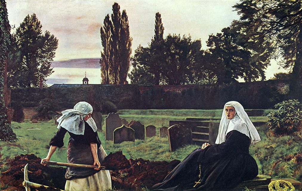 John Everett Millais, The Vale of Rest, 1858–59.
