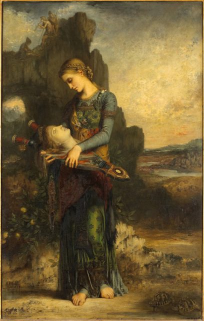 Gustave Moreau, Orphée, 1865. Musée d’Orsay, Paris.