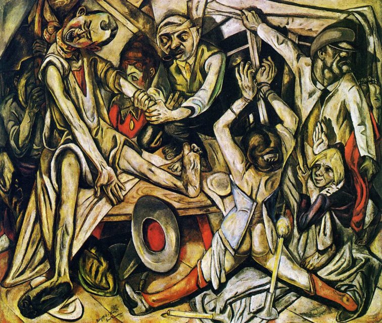 OmiXMullLB_retina-iPad Max Beckmann, Die Nacht (The Night), 1918–19.