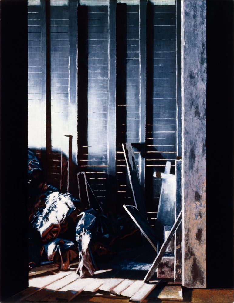 Philipp Fröhlich's Exvoto (004H), 2003, tempera on panel, 45,5 x 35 cm