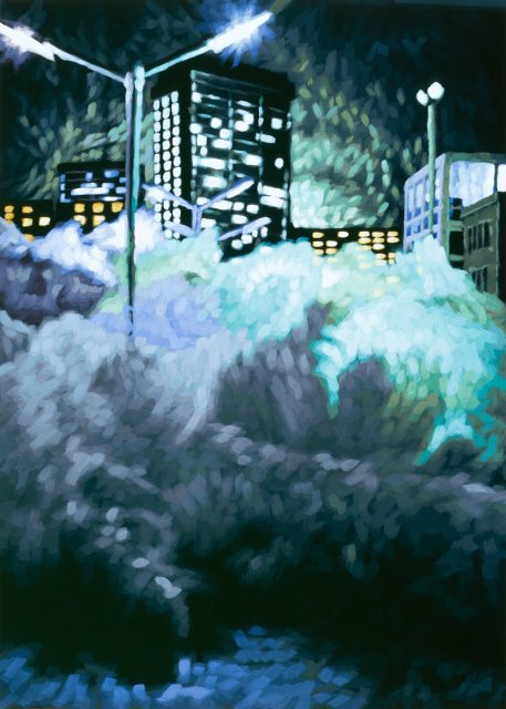 Philipp Fröhlich, (114P), 2009, oil on paper, 70 × 50 cm.