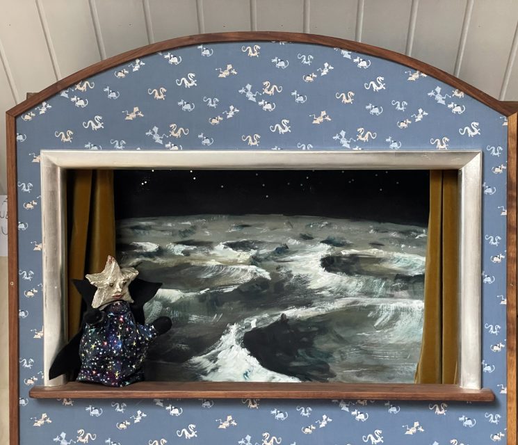 Changing the backdrop is a simple yet effective way to shift place, time, or mood.