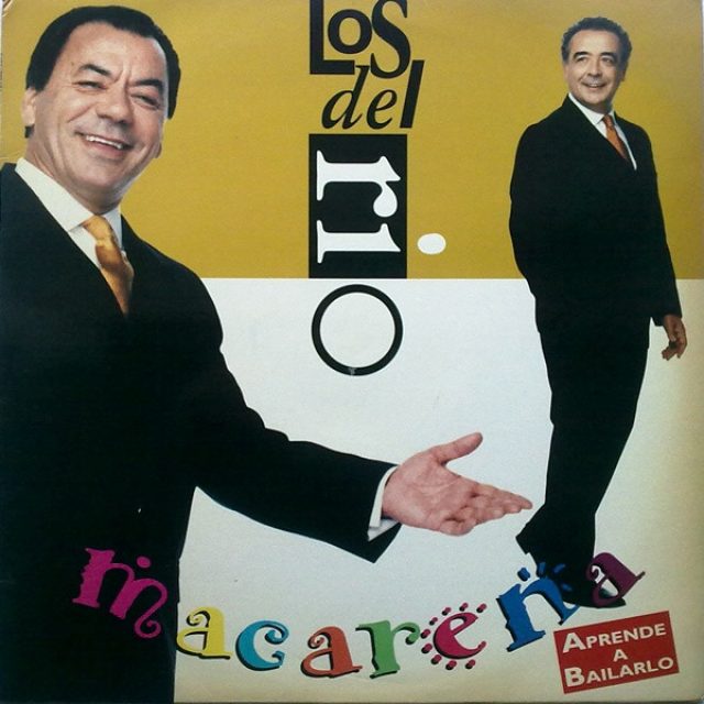 Portada de un LP con remezclas de La Macarena de Los del Río.