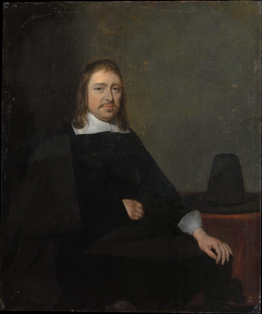 Ter_Borch_Met In the Dutch Republic, black stood for modesty and control. Ter Borch gave it a simple richness.