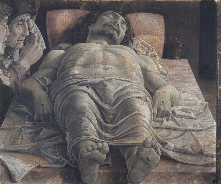 Mantegna’s Lamentation over the Dead Christ, c. 1480