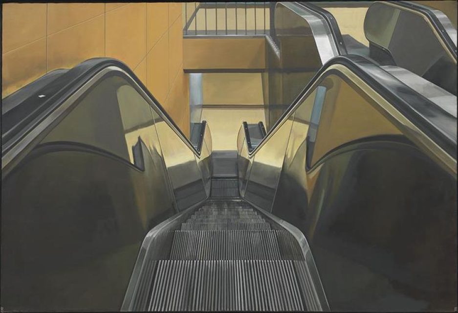Another escalator by Richard Estes.
