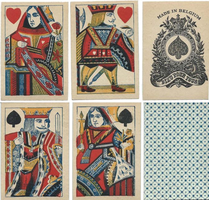 Biermans playing cards, Turnhout, Belgium.