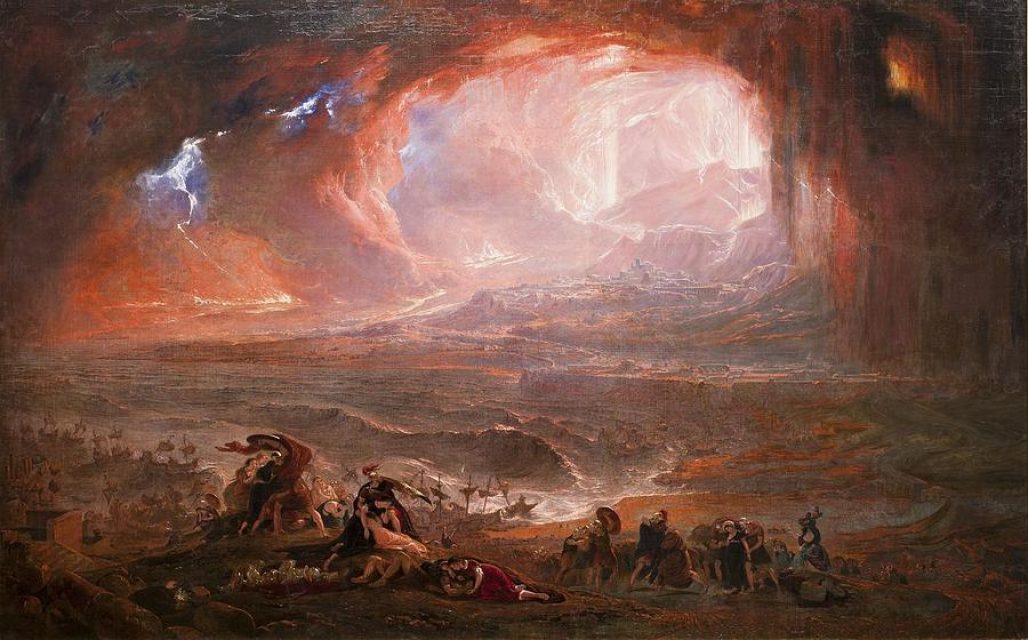 John Martin, The Destruction of Pompeii and Herculaneum, c. 1822.