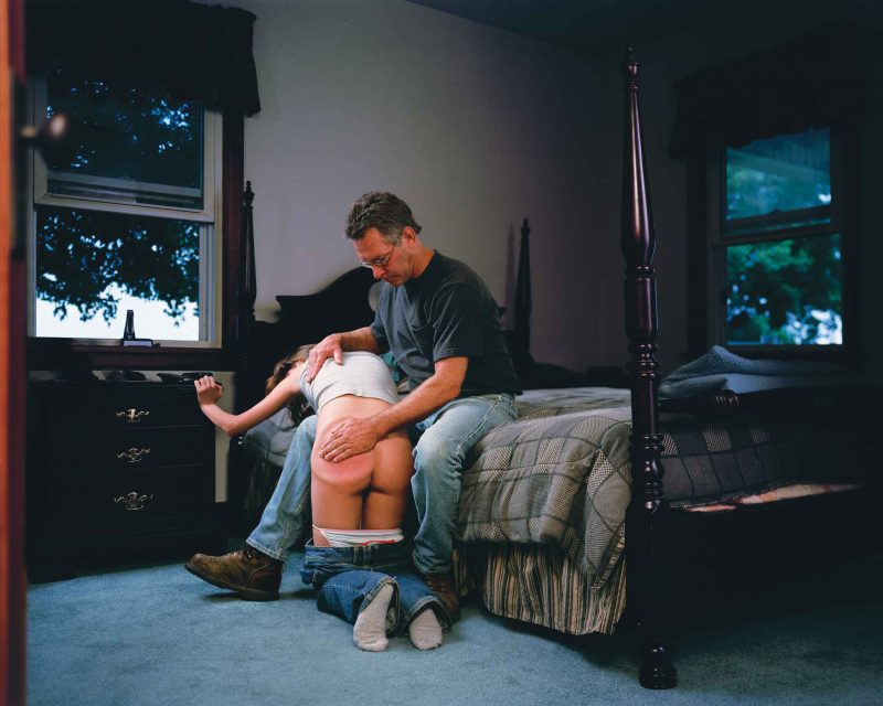 Angela Strassheim, Untitled (The Spanking), 2006. From the series Pause.